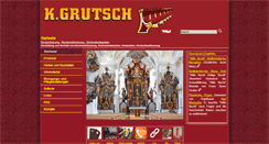 Desktop Screenshot of kirchenbankpolster.at