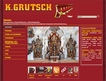 Tablet Screenshot of kirchenbankpolster.at